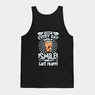 Smile with Café Frappé Tank Top